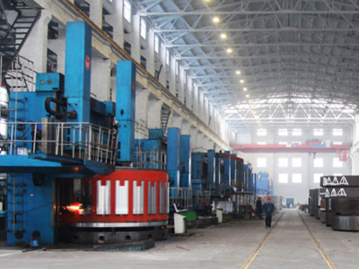 Large vertical latheLarge vertical lathe